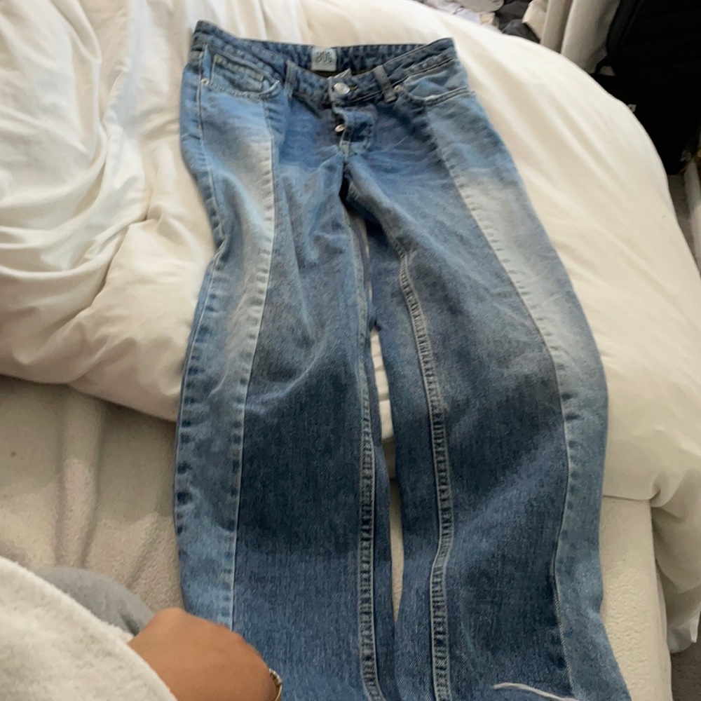 BGD Striped Jeans